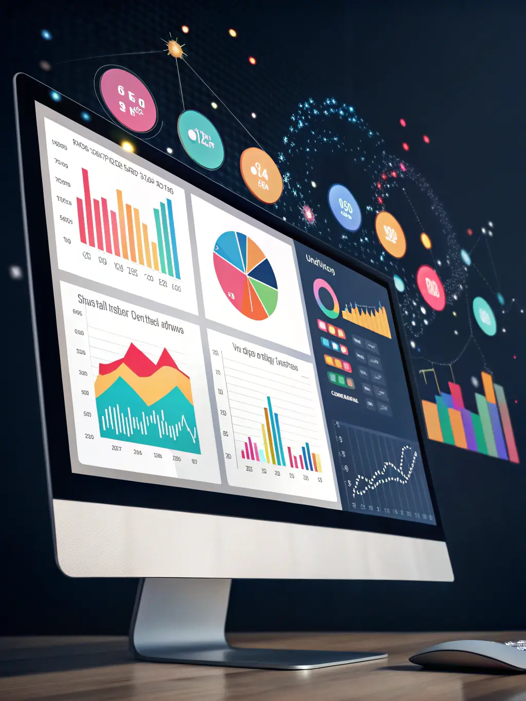A visual representation of automated financial reports and dashboards, highlighting Centtripp's automated reporting tools.